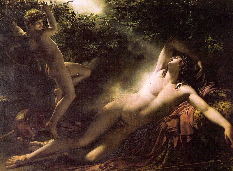 Anne-Louis Girodet-Trioson Endymion Asleep